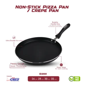 Non Stick Tawa pan Roti pan paratha pan Pizza Pan Crepe Pan